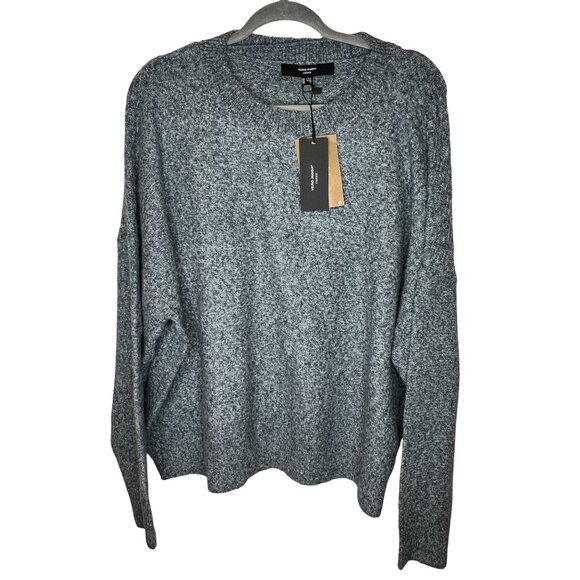 Vero Moda Curve Womans Blue Green Crew Neck Sweater Size 1X NWT - Picture 1 of 7